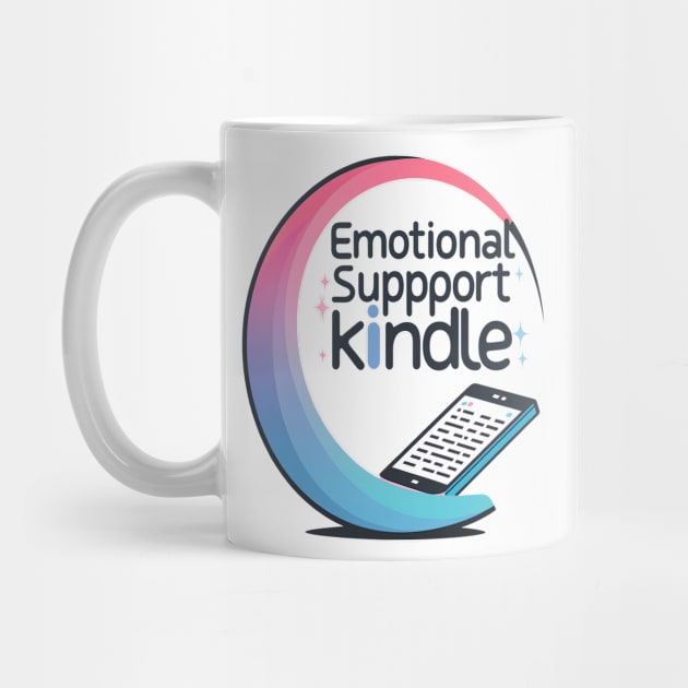 Emotional Support Kindle by nightmarehocuspocus